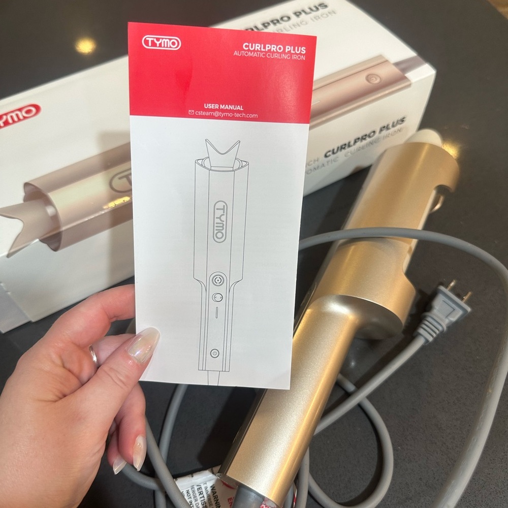 TYMO CurlPro Plus Automatic 1 inch Curling Iron
